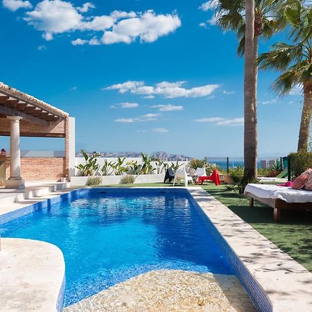 Villa Exclusiva Con Espectaculares Vistas Al Mediterraneo Cala de Finestrat Eksteriør billede