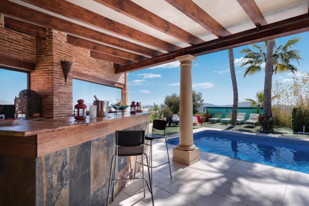 Villa Exclusiva Con Espectaculares Vistas Al Mediterraneo Cala de Finestrat Eksteriør billede