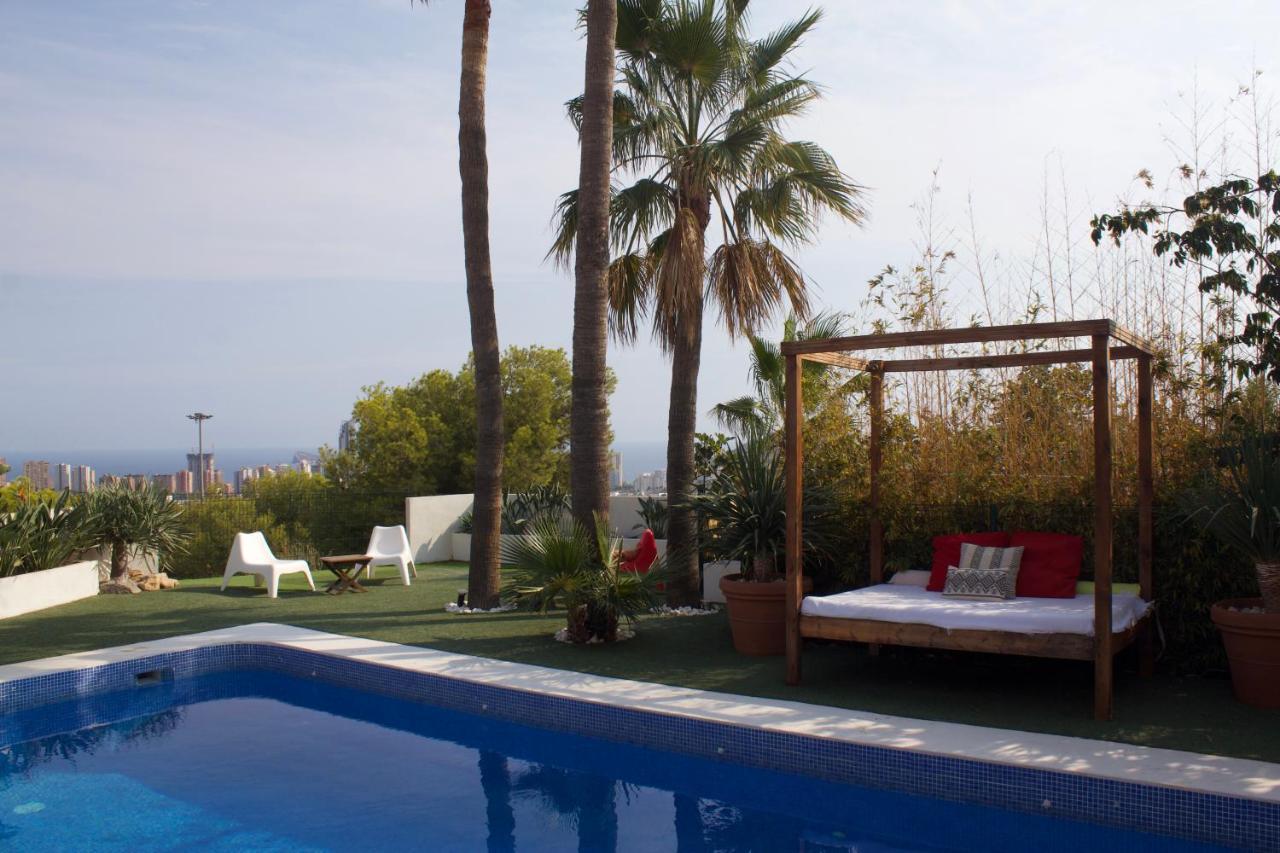 Villa Exclusiva Con Espectaculares Vistas Al Mediterraneo Cala de Finestrat Eksteriør billede