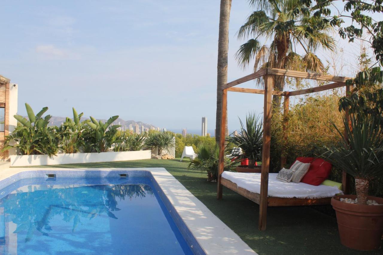 Villa Exclusiva Con Espectaculares Vistas Al Mediterraneo Cala de Finestrat Eksteriør billede