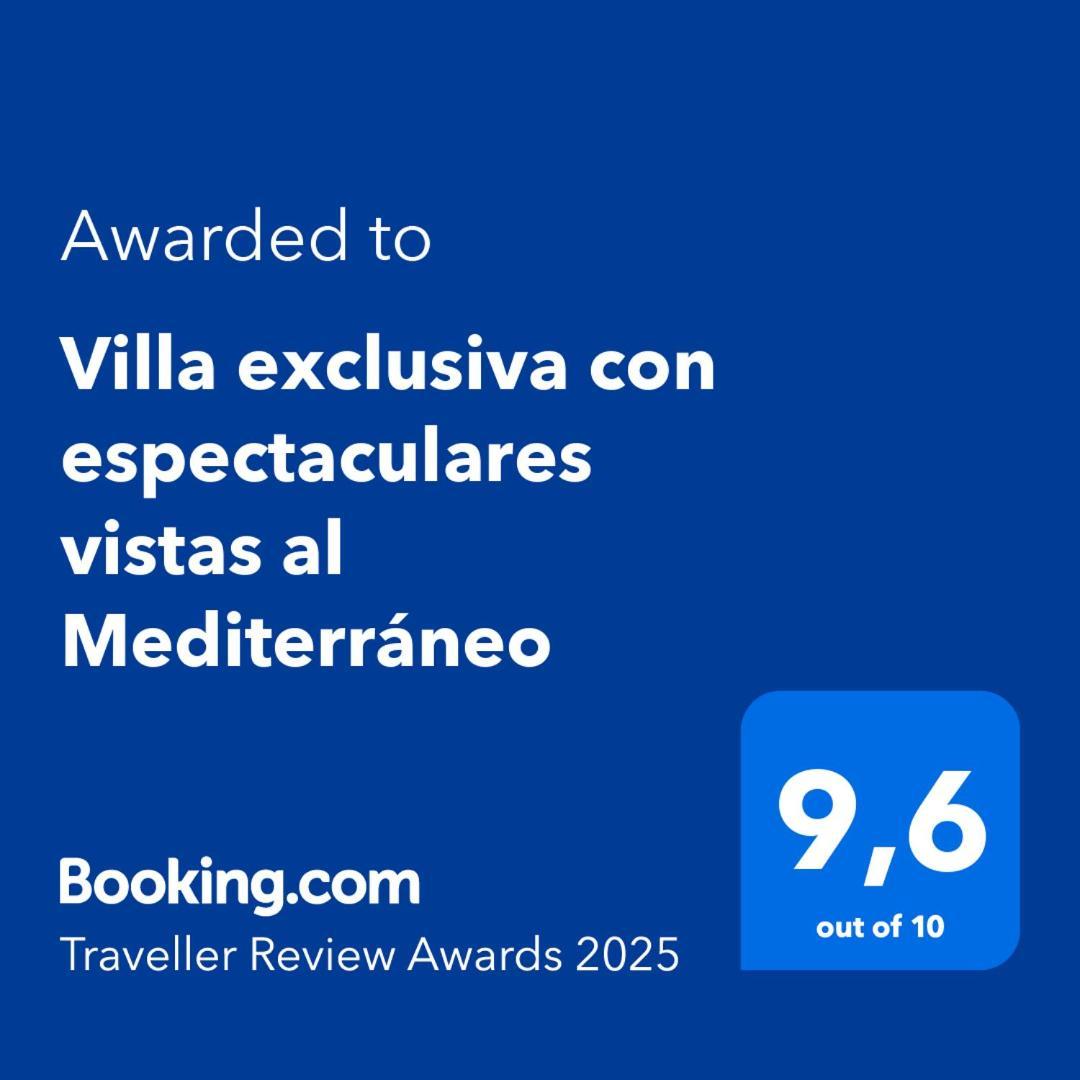 Villa Exclusiva Con Espectaculares Vistas Al Mediterraneo Cala de Finestrat Eksteriør billede